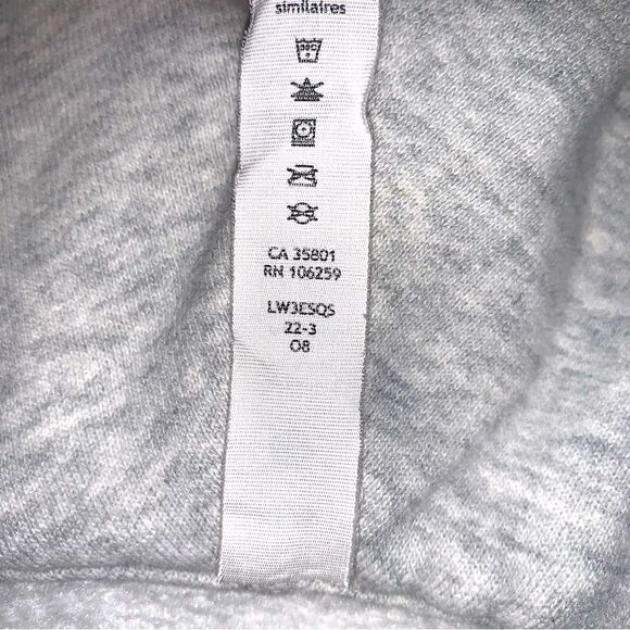 LULULEMON Scuba Full-Zip Cropped Hoodie Women’s XS-Small Core Ultra Light Grey - Picture 10 of 13